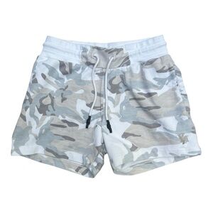 YoungLA Men’s Large Camouflage Bodybuilding Shorts 4” Gym Activewear Fitted